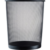 helit Papierkorb the circle network, 23 Liter schwarz