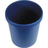 helit Papierkorb the german mit Griffrand, 30 Liter blau