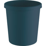 helit Papierkorb the green german aus Recyclingkunststoff, 18 Liter blau
