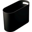 helit Papierkorb the oval, 22 Liter, schwarz