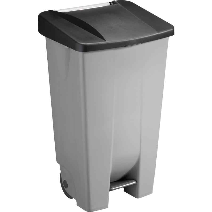 helit Rollcontainer the step chief, 120 Liter schwarz