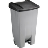 helit Rollcontainer the step chief, 120 Liter schwarz