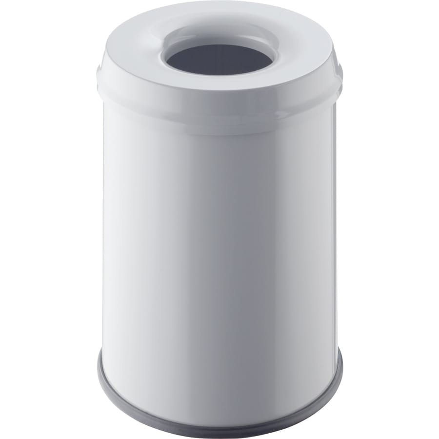 helit Sicherheitspapierkorb the guardian, 15 Liter lichtgrau