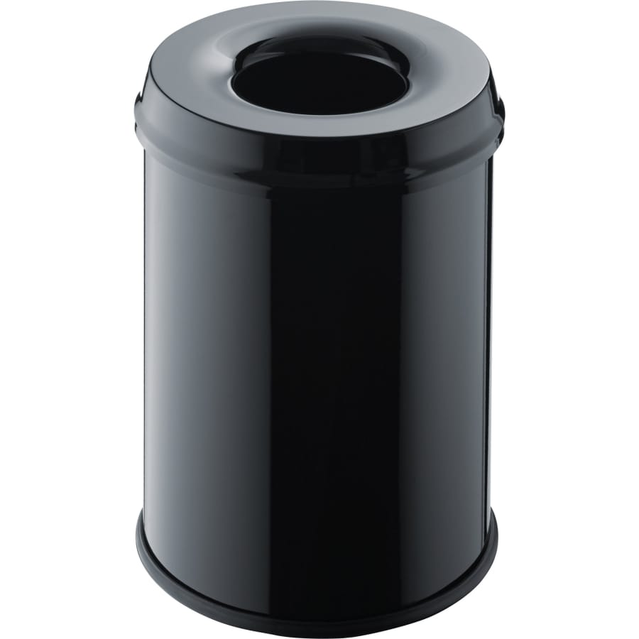helit Sicherheitspapierkorb the guardian, 15 Liter schwarz