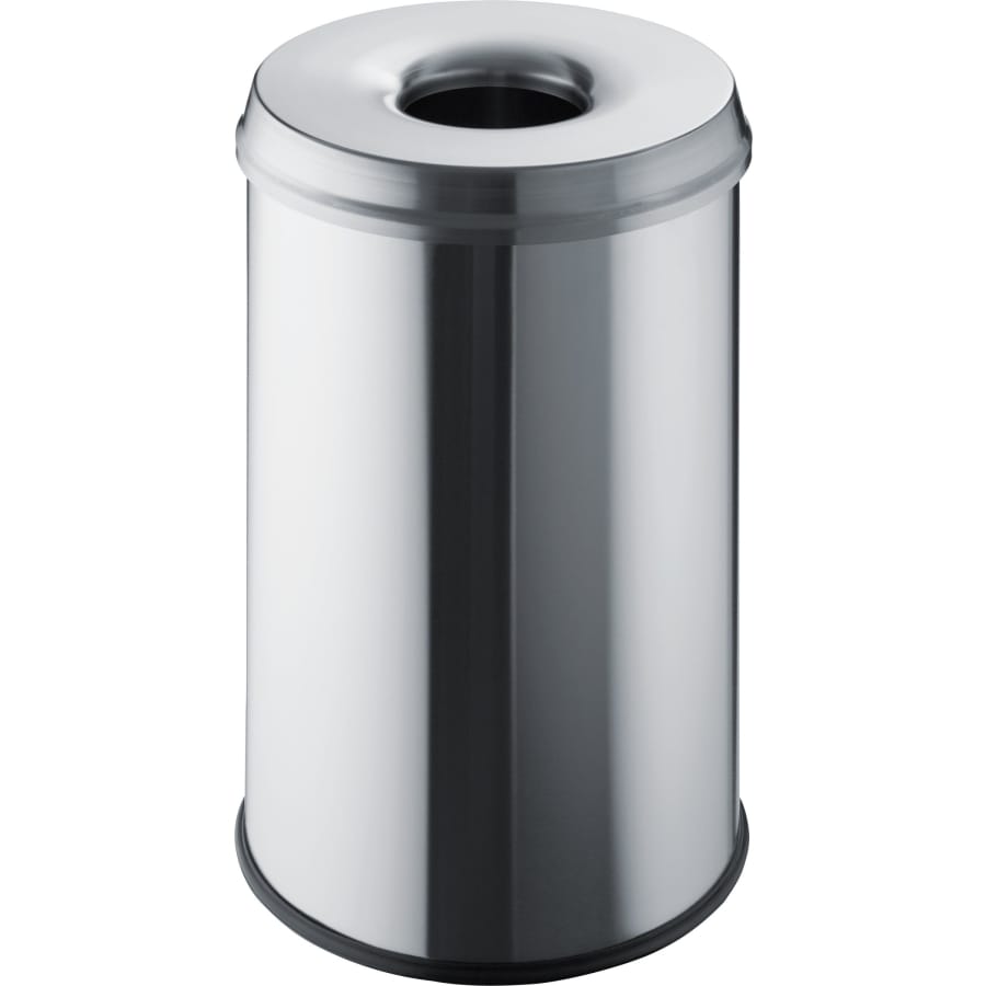 helit Sicherheitspapierkorb the guardian, 30 Liter edelstahl