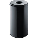 helit Sicherheitspapierkorb the guardian, 50 Liter schwarz