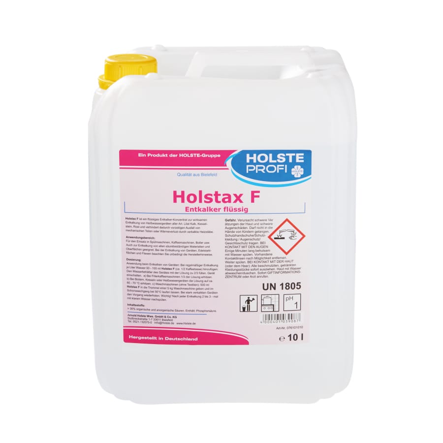 HOLSTE Profi Holstax F Entkalker, Hochkonzentrat 10 l Kanister