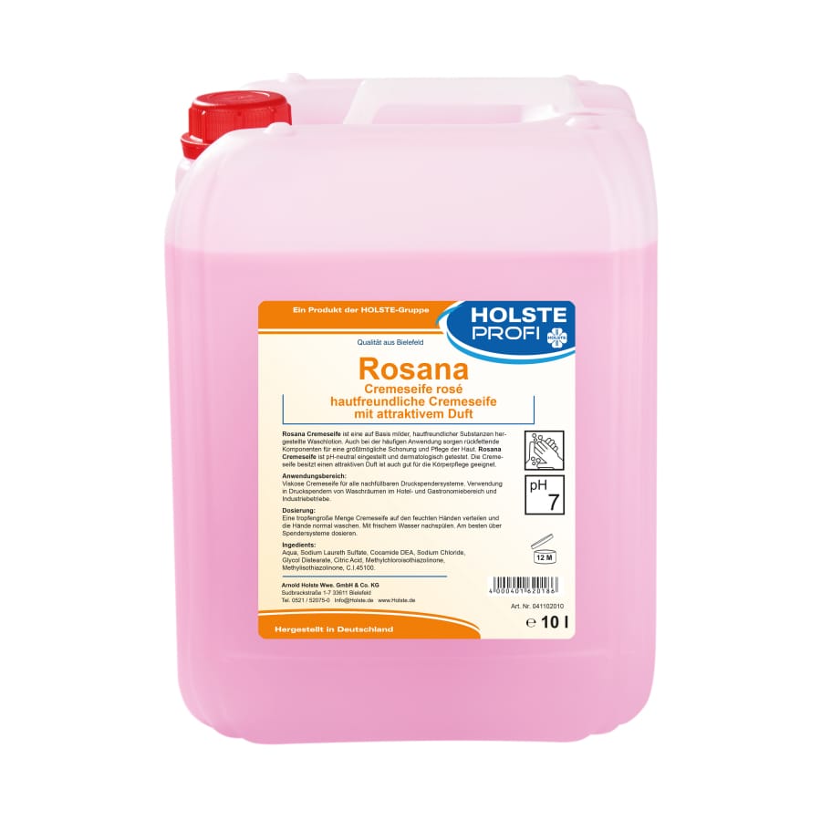 HOLSTE Rosana Cremeseife rosé 10 Liter Kanister