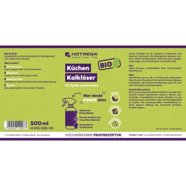 HOTREGA® BIO Küchen-Kalklöser