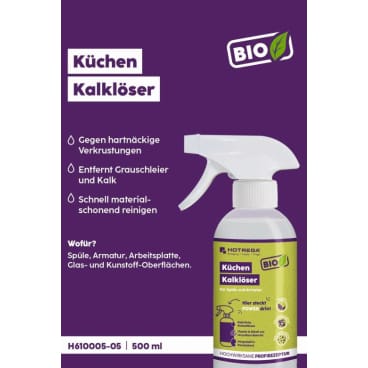 HOTREGA® BIO Küchen-Kalklöser