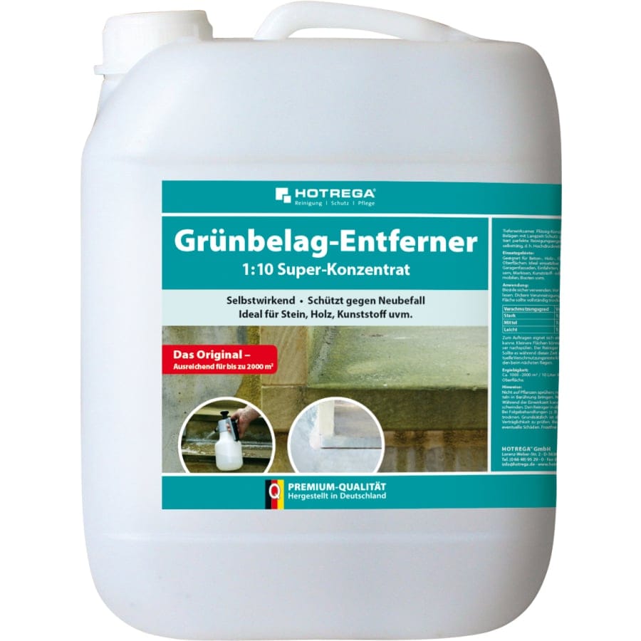 HOTREGA Grünbelag-Entferner 10 Liter Kanister