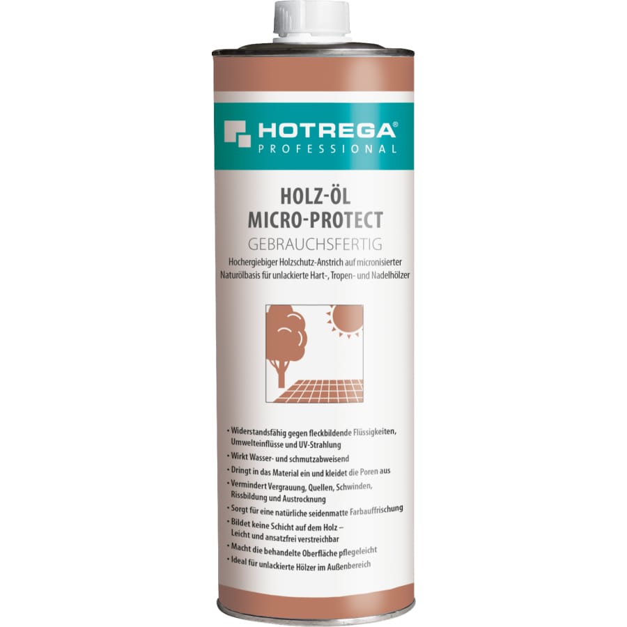 HOTREGA PROFESSIONAL Holz-Öl Micro-Protect Holzschutz