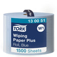 Tork Advanced Wischtuch 420 Großrolle blau 23,5 x 34 cm