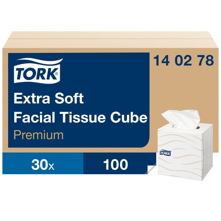 Tork Premium Kosmetiktücher extra weich Spenderwürfel