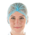 HYGOBASE Eco Klipphaube, Ø 50 cm 1 Karton (20 × 100 Stück), Blau