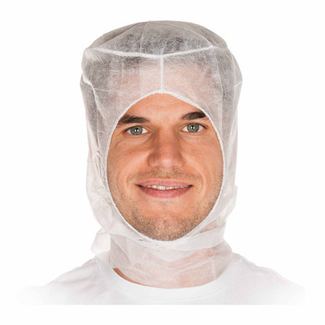 HYGOSTAR® Astrohaube Polypropylen-Vlies 1 Packung (100 Stück), Weiß