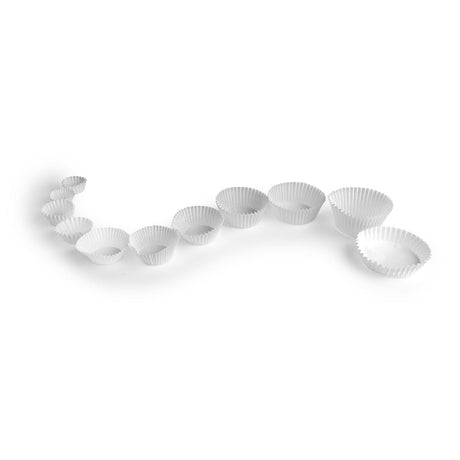 HYGOSTAR® Backkapseln, weiß 1 Packung (1000 Stück)