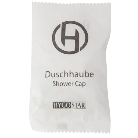 HYGOSTAR® Duschhauben, weiches Gummiband, wasserdichtes Material Packung