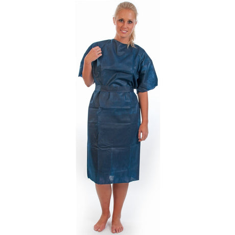 HYGOSTAR® Einweg-Patientenkittel 1 Packung (10 Stück), Blau