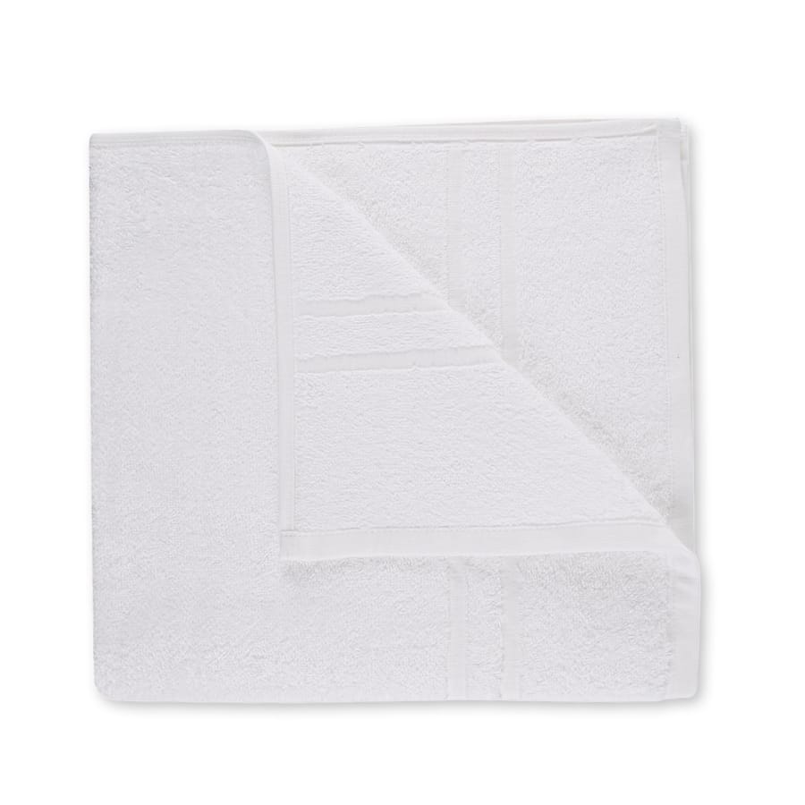 Hygostar® Handtücher, bestickbare Baumwollhandtücher, Farbe: weiß 1 Packung (3 Stück)
