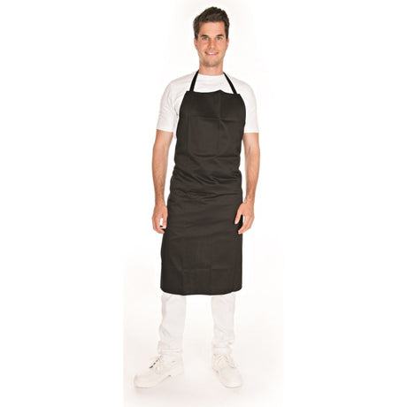 HYGOSTAR® Latzschürze aus Polycotton 1 Karton (36 Stück), Schwarz