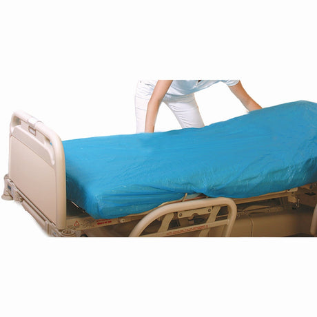 HYGOSTAR® Matratzenschutz CPE-Spannbezug 1 Packung (10 Stück), Blau