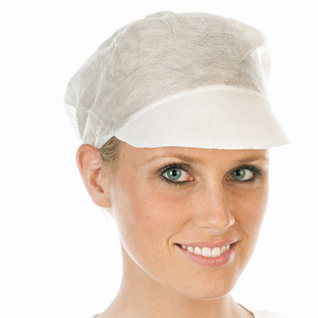 HYGOSTAR® Mütze (ohne Haarschutz) 1 Packung (100 Stück), Weiß