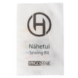 HYGOSTAR® Nähset mit 6 Garn-Farben, im Verkaufs-Tray, 10-teilig Packung (200 Stück)
