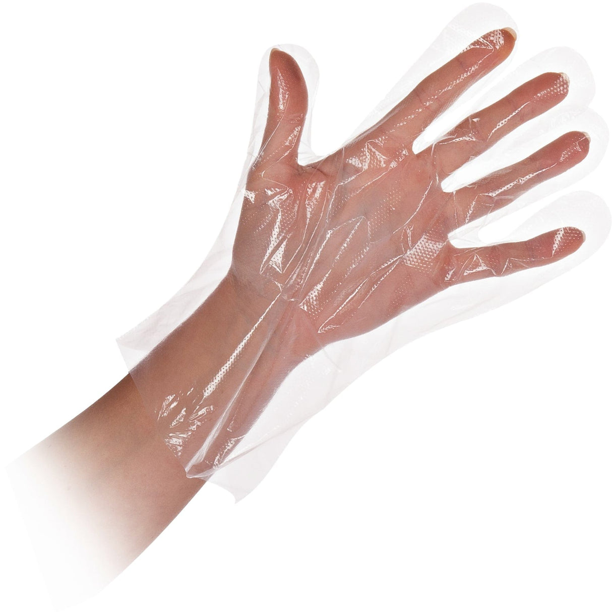 HYGOSTAR® Polyclassic Soft Handschuhe, LDPE M / Karton (50 Packungen × 5000 Stück)