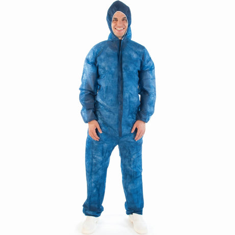 HYGOSTAR® PP Overall, fest 1 Stück, Blau Größe Xl
