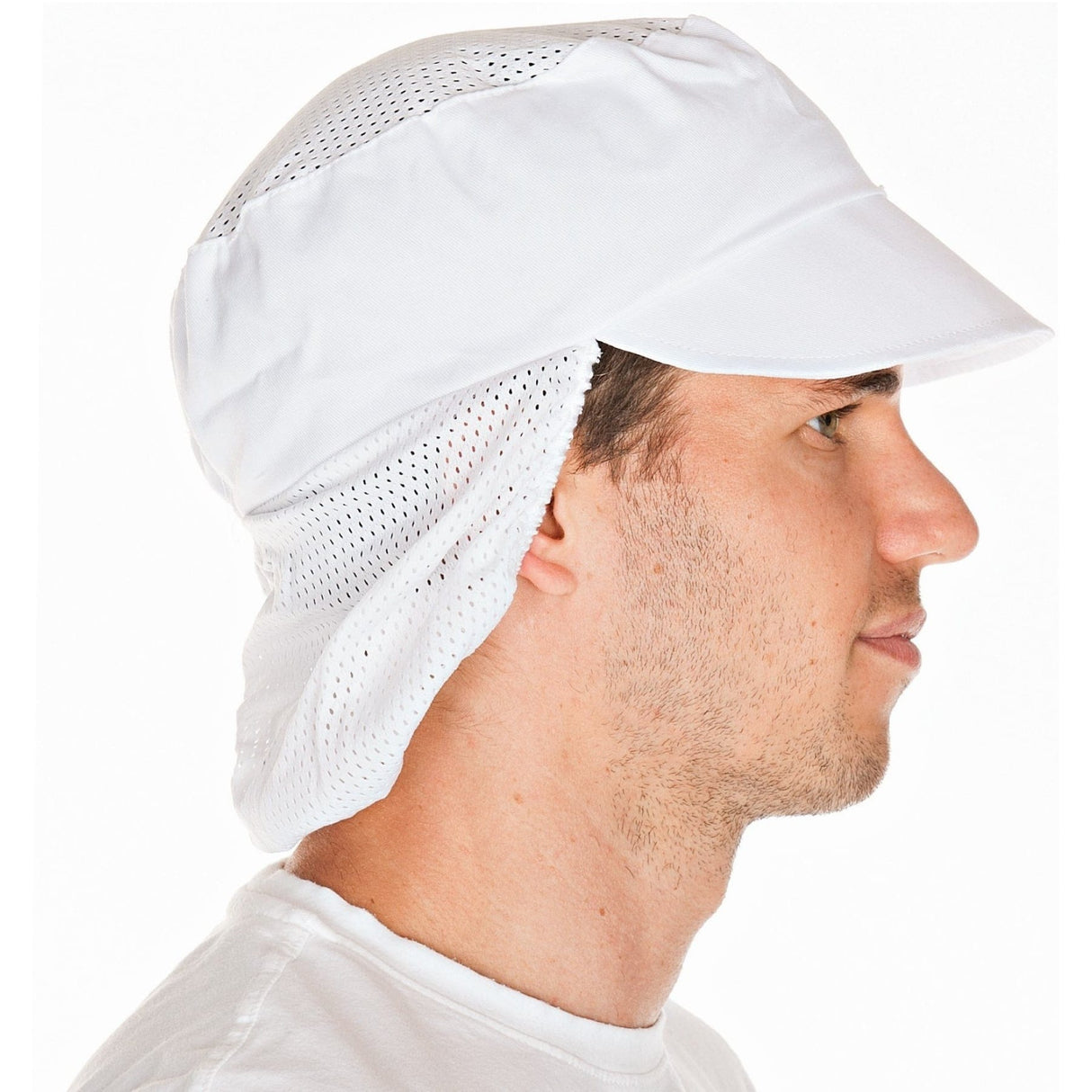 HYGOSTAR® Schildmütze mit Haarschutz und Netzteil