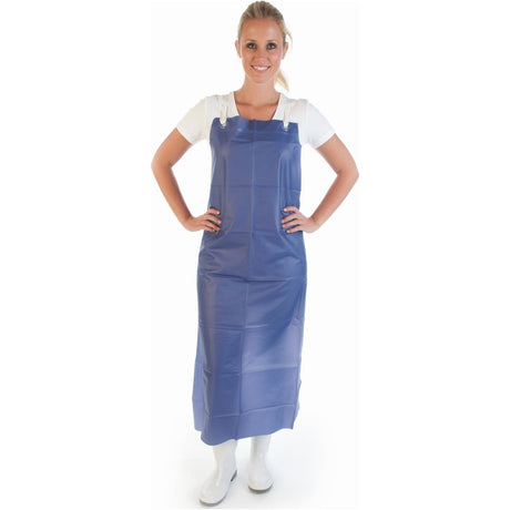 Hygostar® Vinyl  Latzschürze Superstark 300 my 1 Packung (2 Stück), Blau