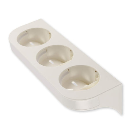 Hygostar® Wandhalterung für Pumpspender, inkl. Montagematerial 1 Packung (1 Stück), Weiß