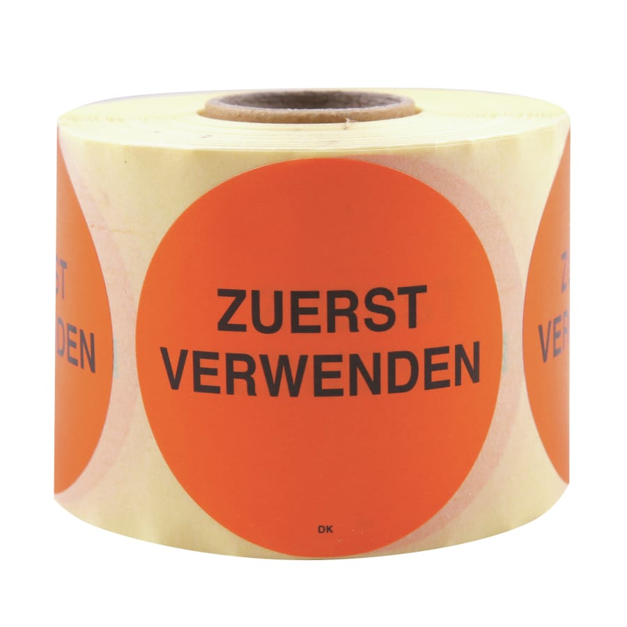 HYGOSTAR® Zuerst-verwenden-Etikett, orange