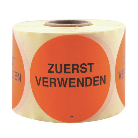 HYGOSTAR® Zuerst-verwenden-Etikett, orange