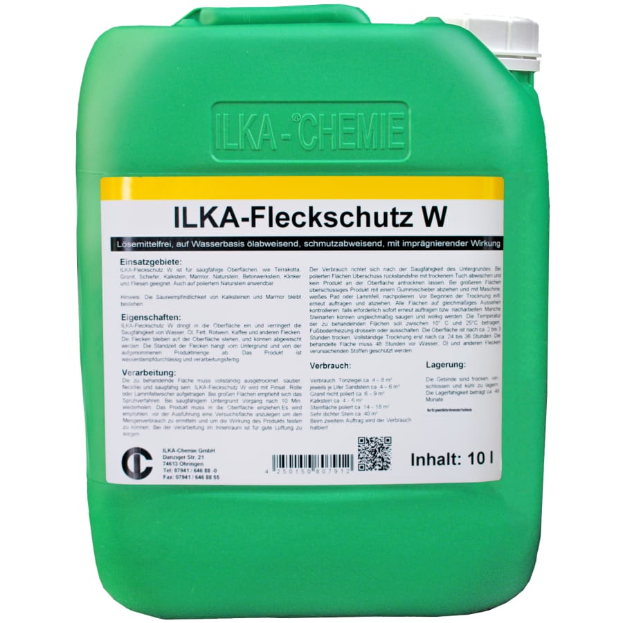 ILKA Fleckschutz W auf Wasserbasis 10 Liter Kanister
