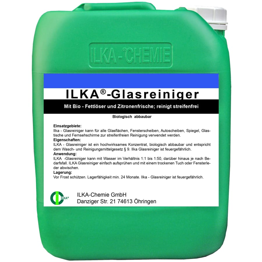 ILKA Glasrein Glasreiniger 10 Liter Kanister