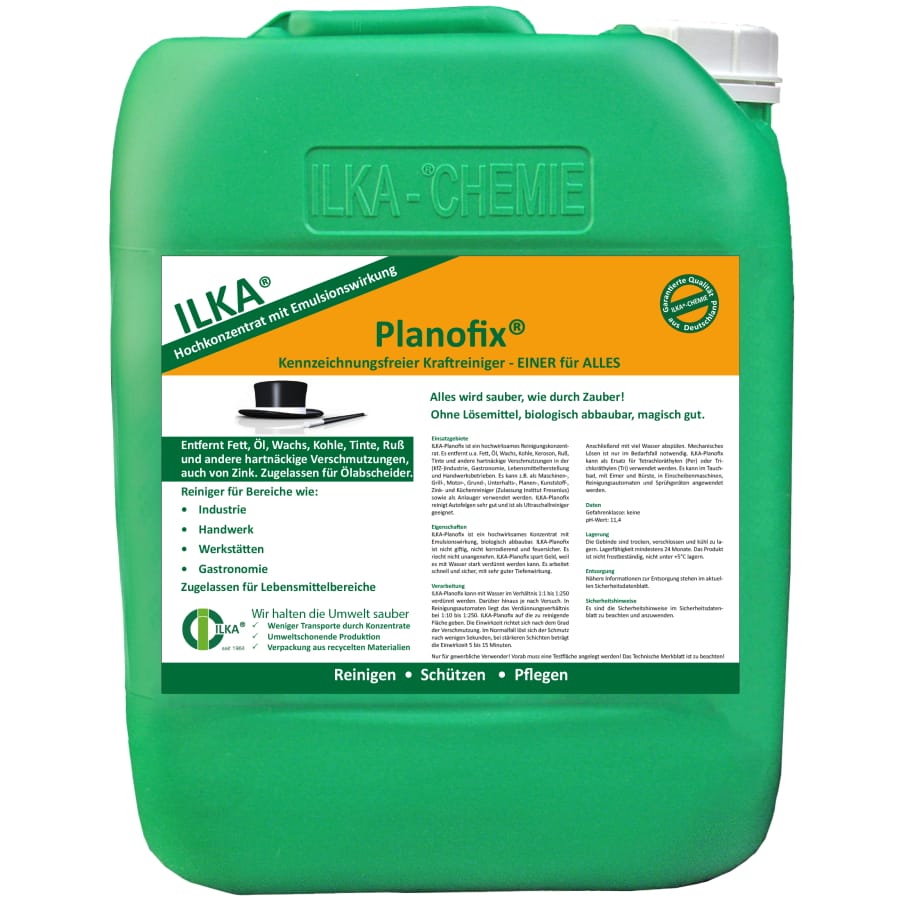 ILKA Planofix Reinigungskonzentrat 10 Liter Kanister