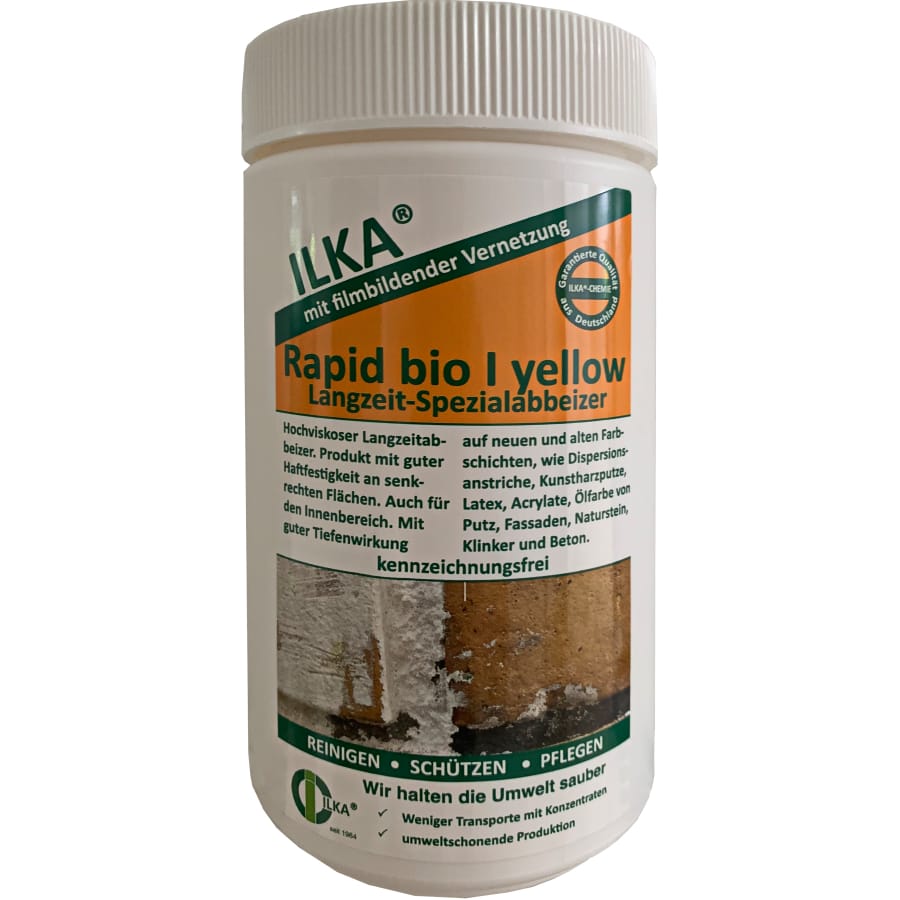 ILKA Rapid bio I yellow Abbeizer Lack 1 kg Flasche