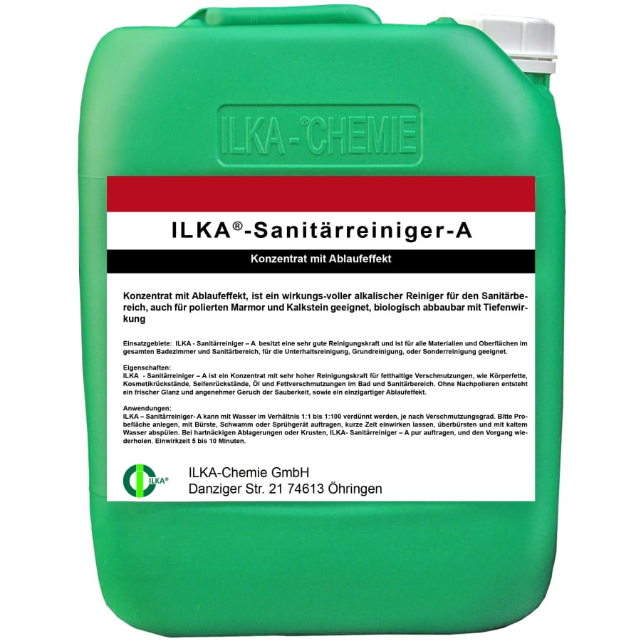 ILKA Steinreiniger A Konzentrat 10 Liter Kanister