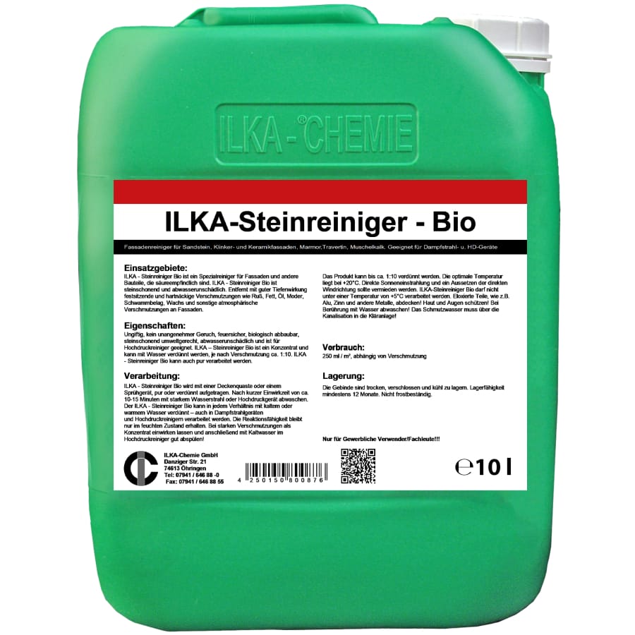 ILKA Steinreiniger Bio Fassadenreiniger