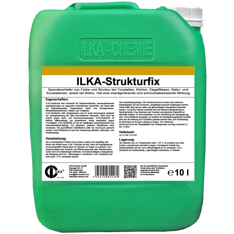 ILKA Strukturfix Spezialvertiefer 10 Liter Kanister