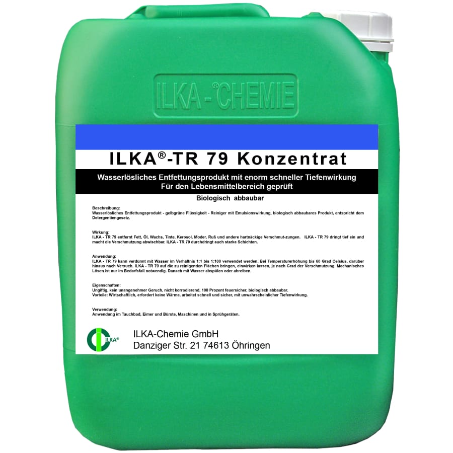 ILKA TR 79 Tiefenreiniger, wasserlöslich 10 Liter Kanister