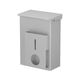 ingo-man® AB 6 HB Universal Hygieneabfallbehälter Aluminium mattsilber eloxiert
