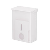 ingo-man® AB 6 HB Universal Hygieneabfallbehälter Aluminium weiß pulverbeschichtet