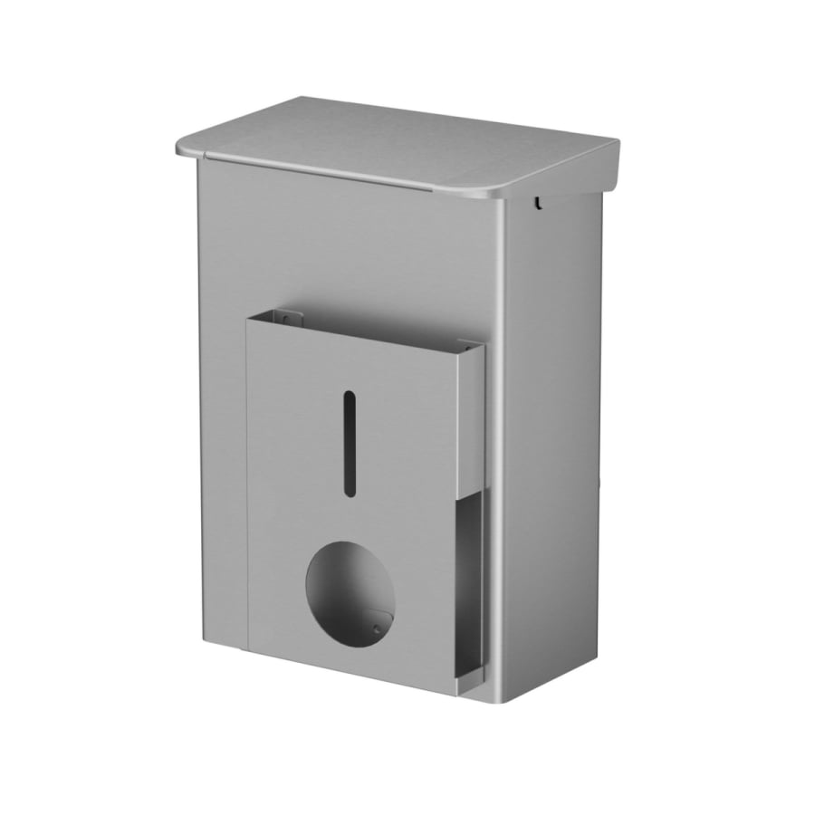 ingo-man® AB 6 HB Universal Hygieneabfallbehälter Edelstahl geschliffen