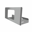 ingo-man® Flowpackadapter für Wandhalter, Edelstahl