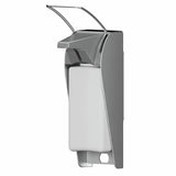 ingo-man® go Eurospender für Seife und Desinfektionsmittel, mattsilber 1000 ml