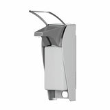 ingo-man® go Eurospender für Seife und Desinfektionsmittel, mattsilber 500 ml