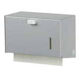 ingo-man® HS 15 Handtuchpapierspender für ca. 300 Blatt Aluminium eloxiert